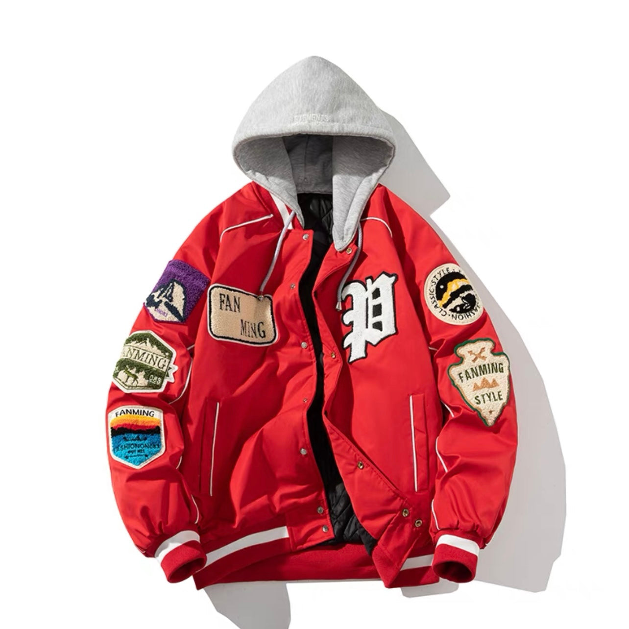 FAN MING 相 Jacket with Hoodie