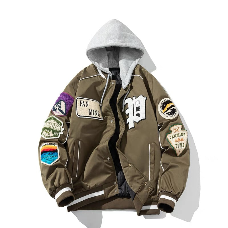 FAN MING 相 Jacket with Hoodie