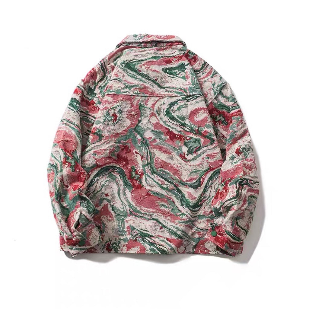 混沌渣染糖果🍬夹克衫 Chaos scum dyed candy 🍬 jacket
