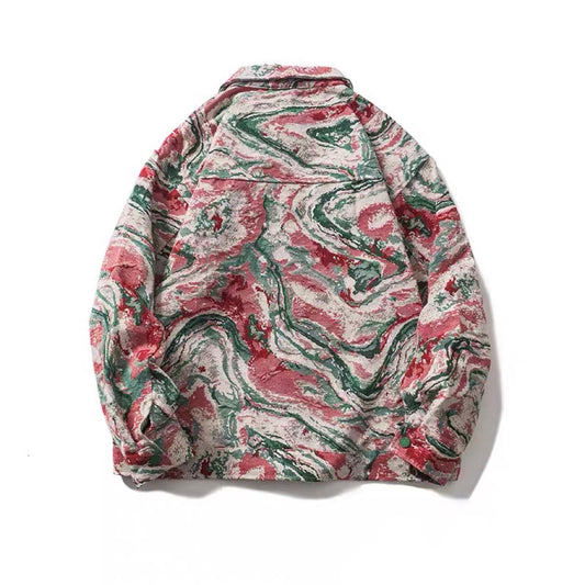 混沌渣染糖果🍬夹克衫 Chaos scum dyed candy 🍬 jacket