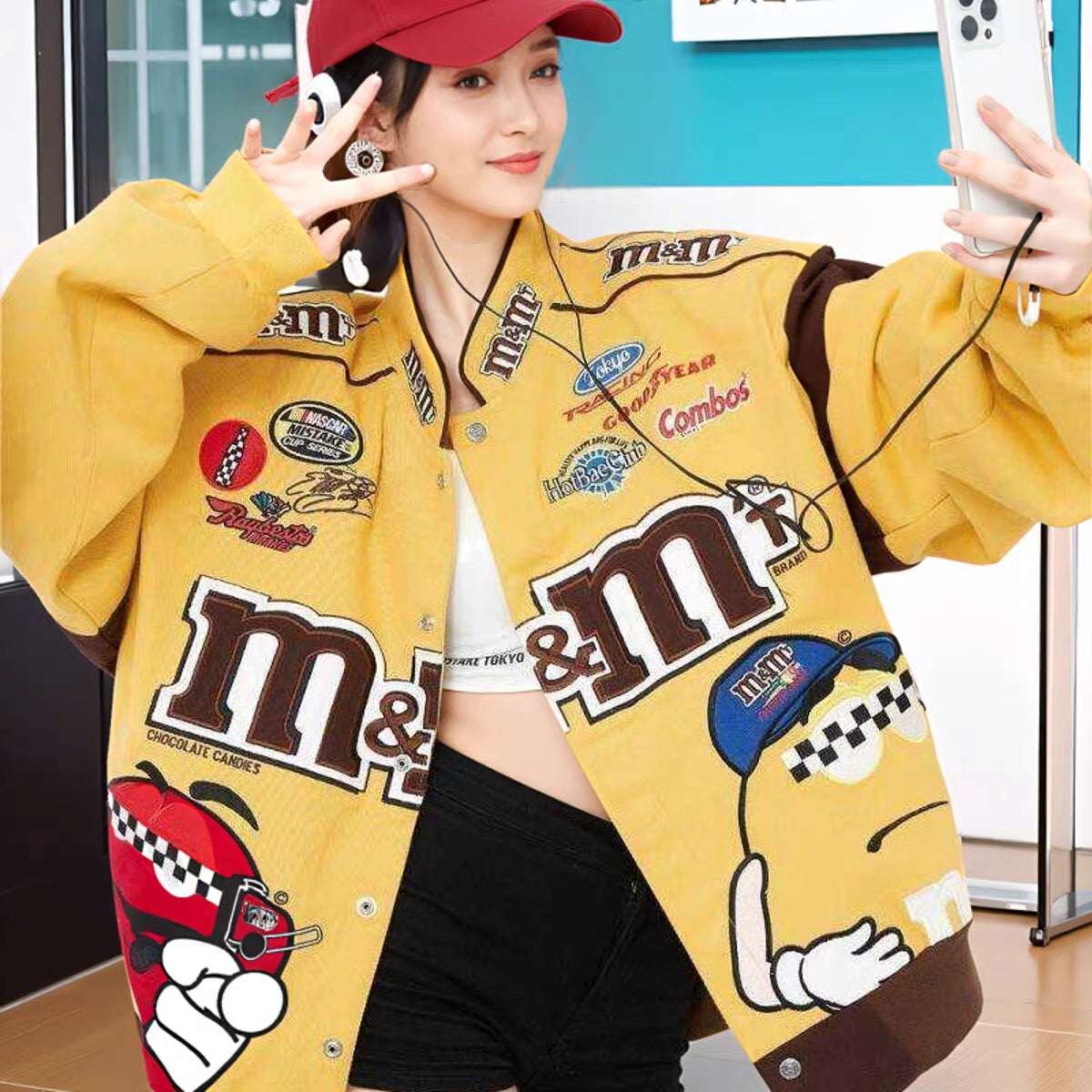 M&M Three color Jacket 2026 new - Fashionpinkbaby