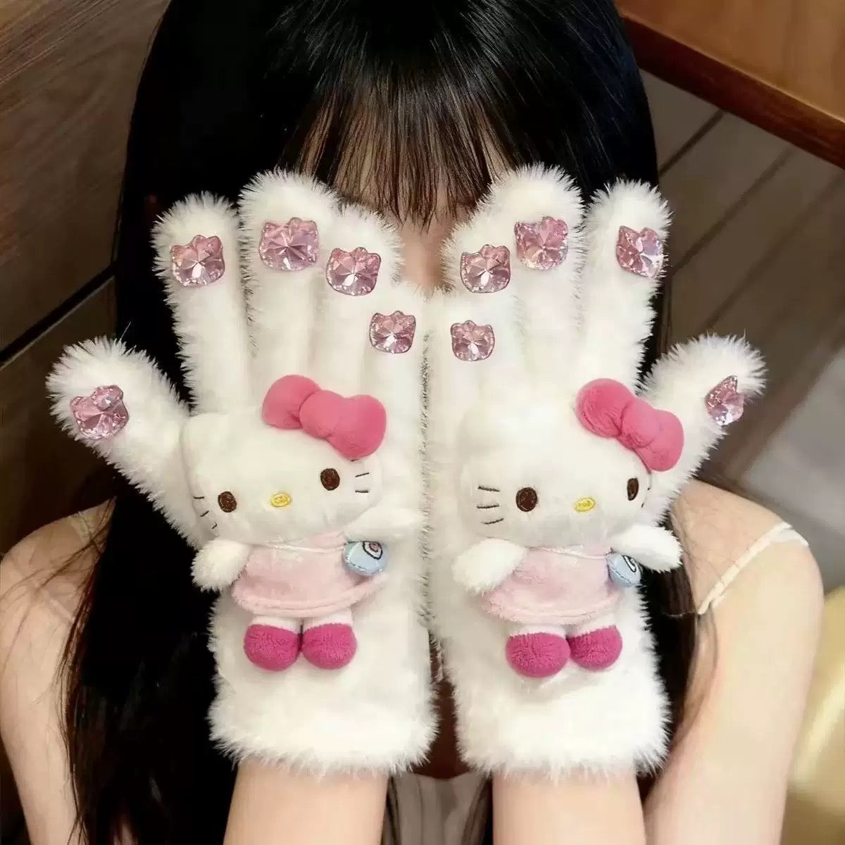 Kity 棉衣 + 钻石💎棉手套🧤