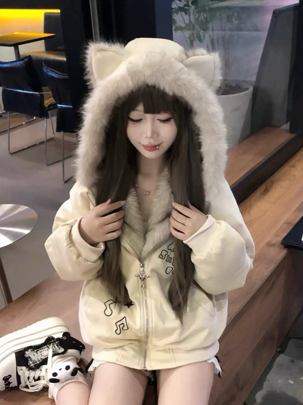Kity 棉衣 + 钻石💎棉手套🧤