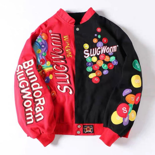 M&M  Red SLUG Jacket