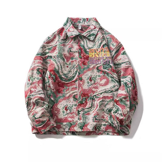 混沌渣染糖果🍬夹克衫 Chaos scum dyed candy 🍬 jacket