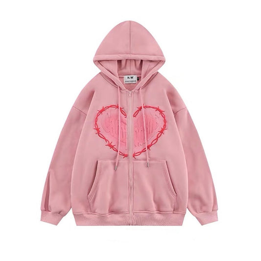 Heart  hoodie