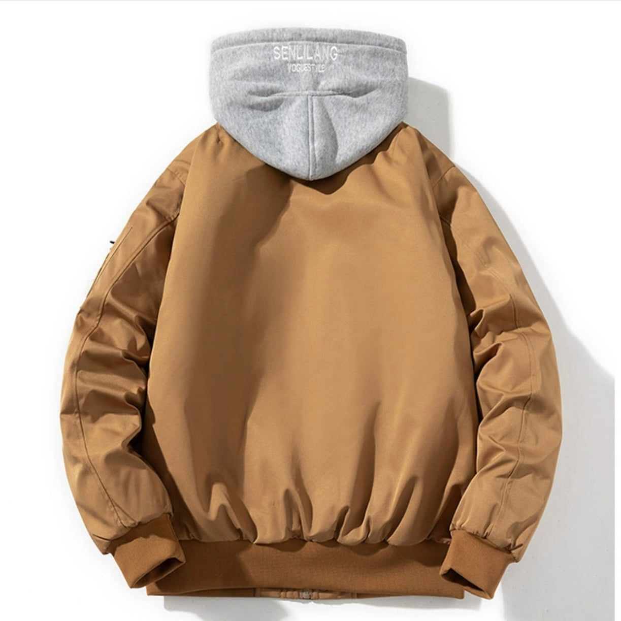 Brown Hoodie Jacket