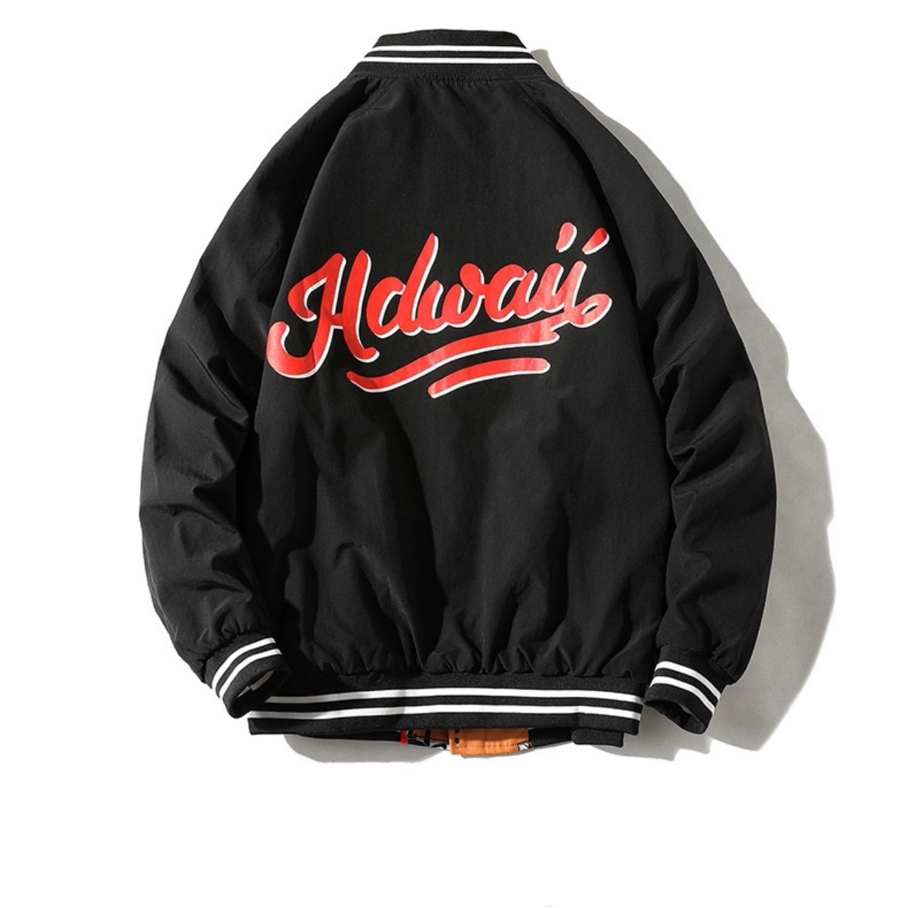 Devil Orange Bomber Jacket Reversible