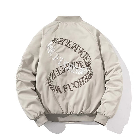 C White Hoodie Jacket