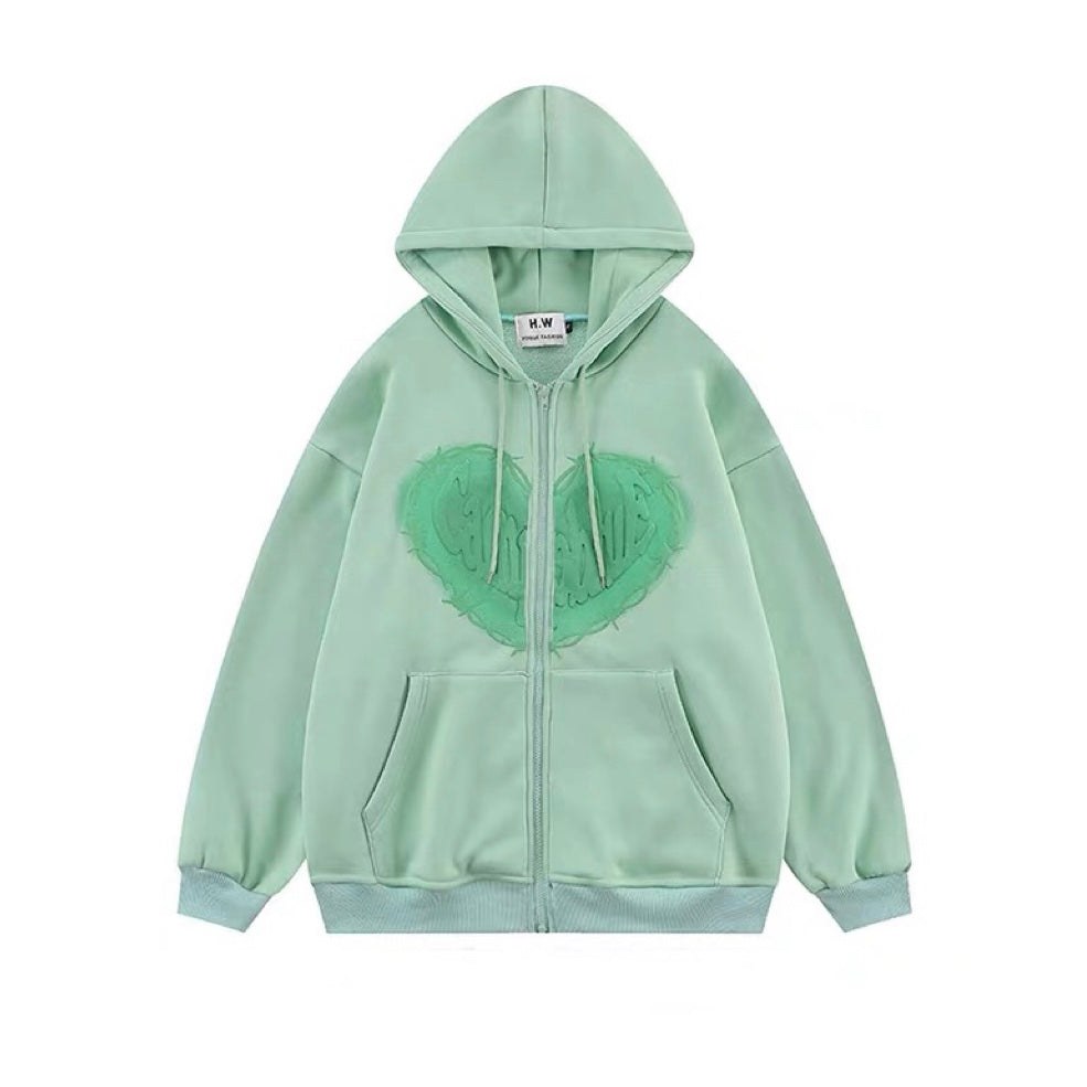 Heart  hoodie